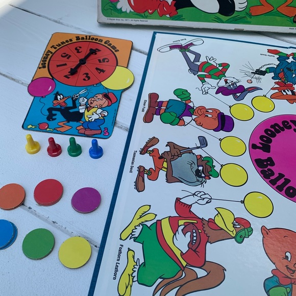 Vintage 1977 Looney Tunes Board Game - Picture 9 of 13